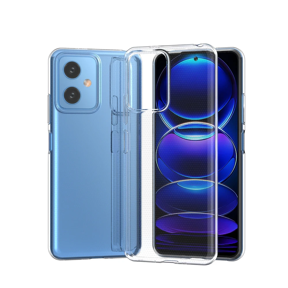 Hurtel Ultra Clear 0.5mm dėklas Xiaomi Poco X5 5G / Redmi Note 12 5G Thin Cover dėklas telefonui skaidrus