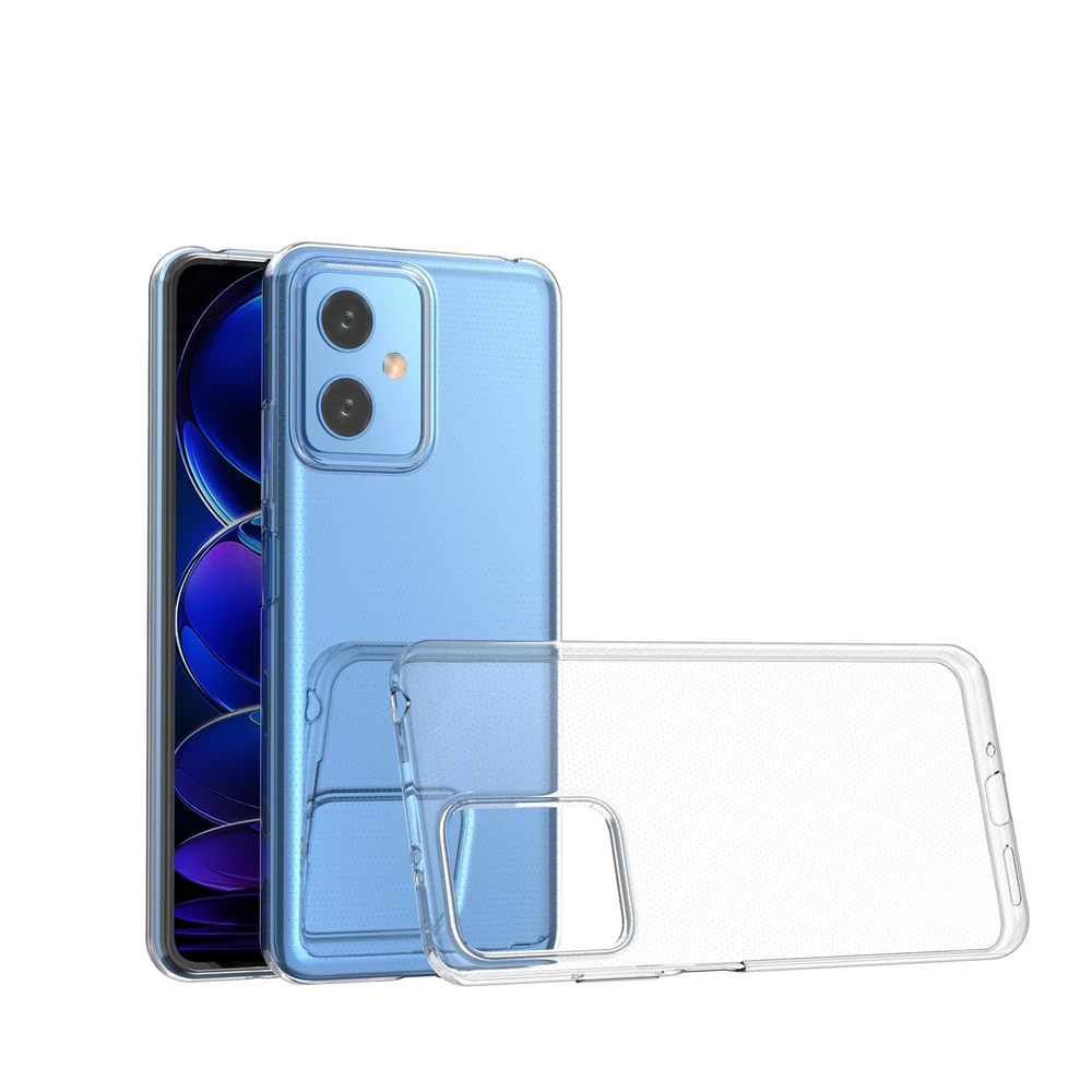 Hurtel Ultra Clear 0.5mm dėklas Xiaomi Poco X5 5G / Redmi Note 12 5G Thin Cover dėklas telefonui skaidrus
