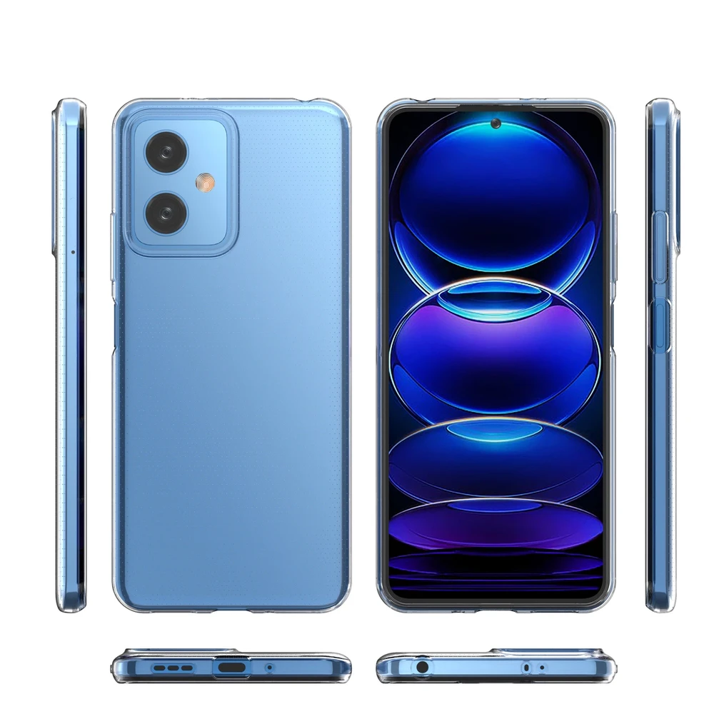 Hurtel Ultra Clear 0.5mm dėklas Xiaomi Poco X5 5G / Redmi Note 12 5G Thin Cover dėklas telefonui skaidrus