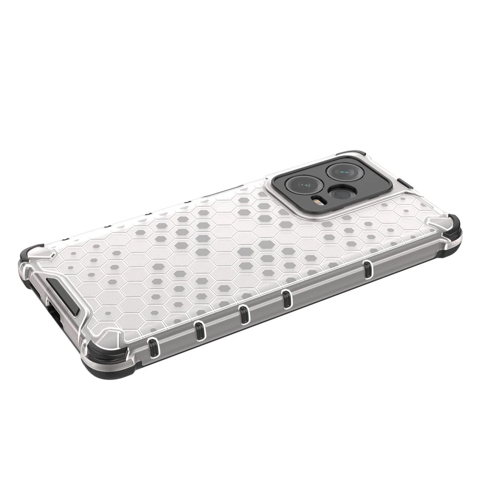 Hurtel Honeycomb Xiaomi Redmi Note 12 Pro+ armored hybrid dėklas telefonui juodos spalvos