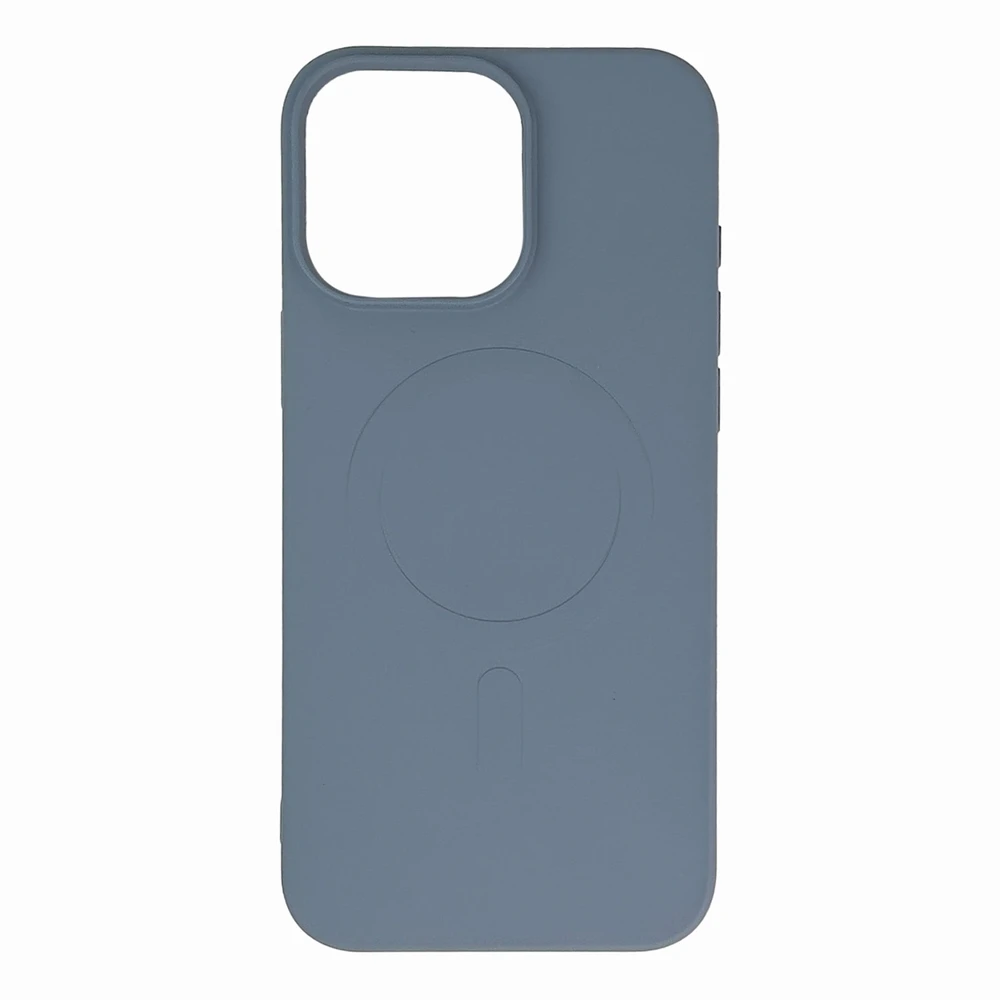 Hurtel Liquid Silikoninis MagSafe Apple iPhone 16 Pro – dėklas telefonui pilkos spalvos
