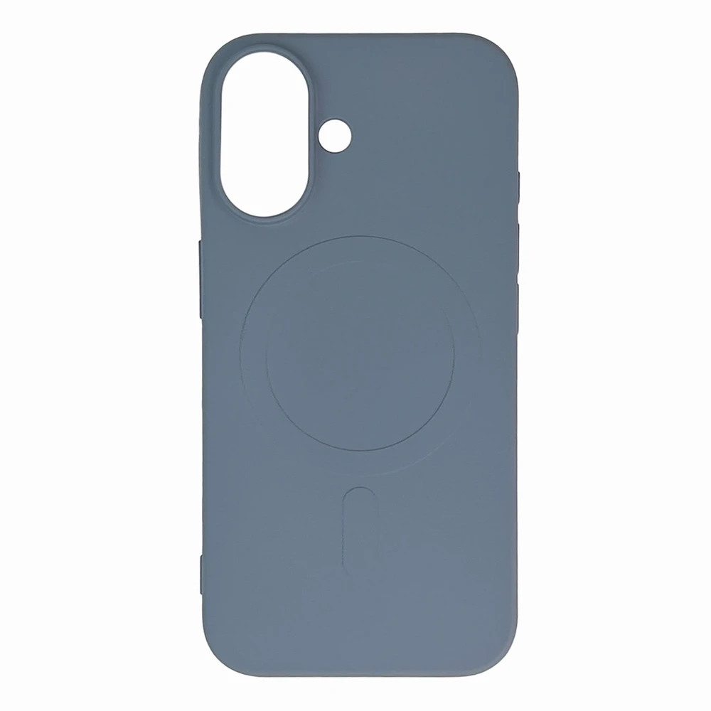 Hurtel Liquid Silikoninis dėklas su MagSafe skirtas Samsung Galaxy A26 5G – mėlynos spalvos