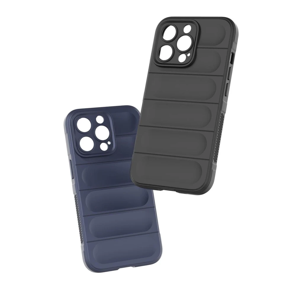 Hurtel Magic Shield dėklas skirtas iPhone 13 Pro Max, tamsiai mėlynas