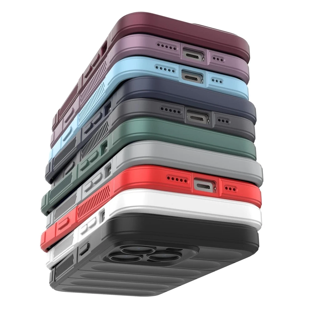 Hurtel Magic Shield dėklas skirtas iPhone 13 Pro Max, raudonas