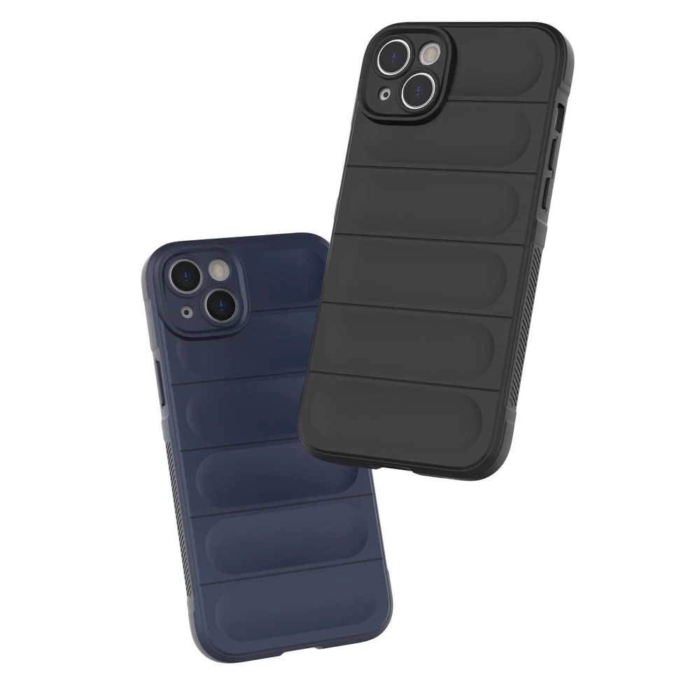 Hurtel Magic Shield dėklas skirtas iPhone 14 Plus, tamsiai mėlynas