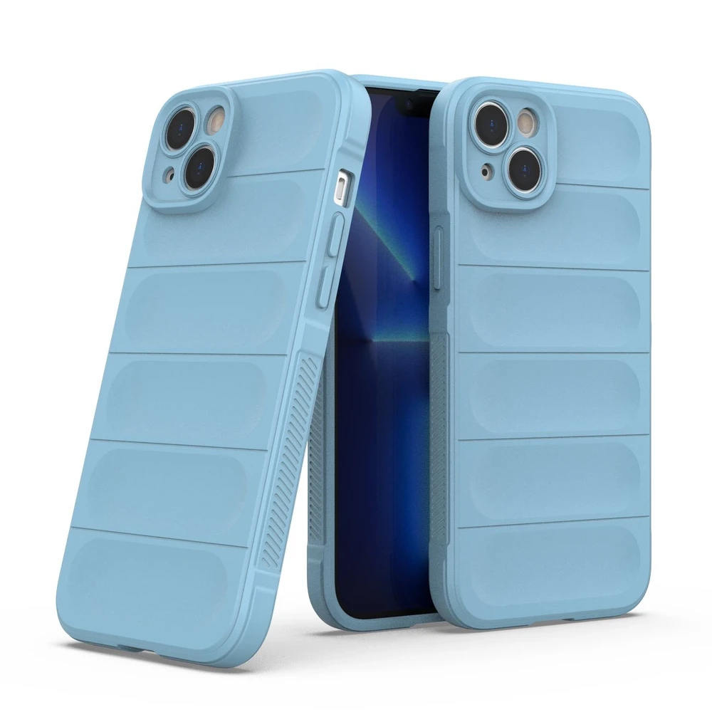 Hurtel Magic Shield dėklas skirtas iPhone 14 Plus, šviesiai mėlynas