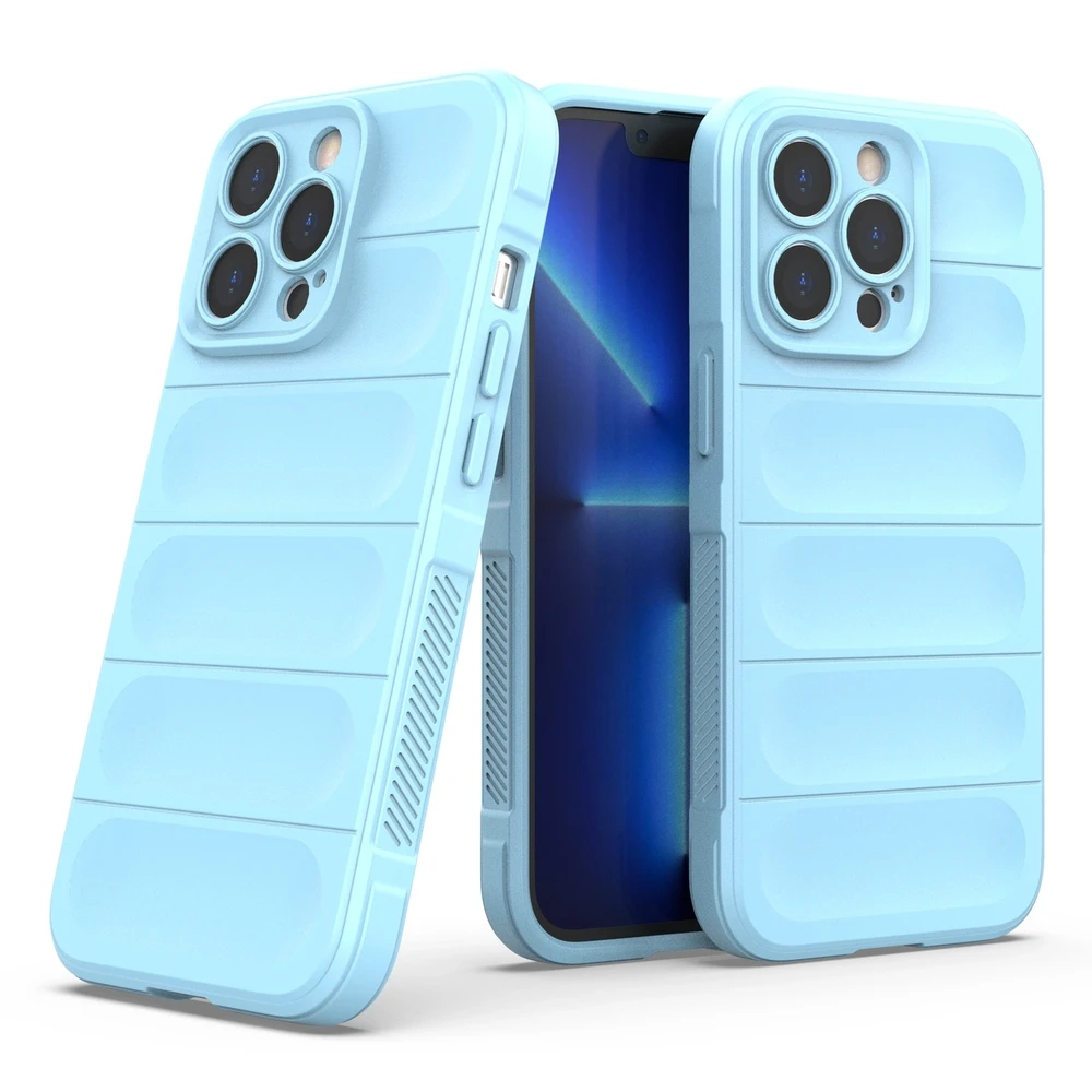 Hurtel Magic Shield dėklas skirtas iPhone 13 Pro, šviesiai mėlynas