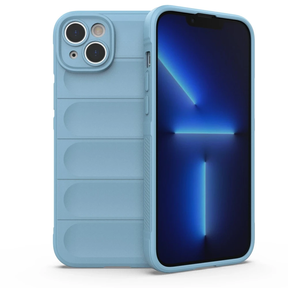 Hurtel Magic Shield dėklas skirtas iPhone 14 Plus, šviesiai mėlynas