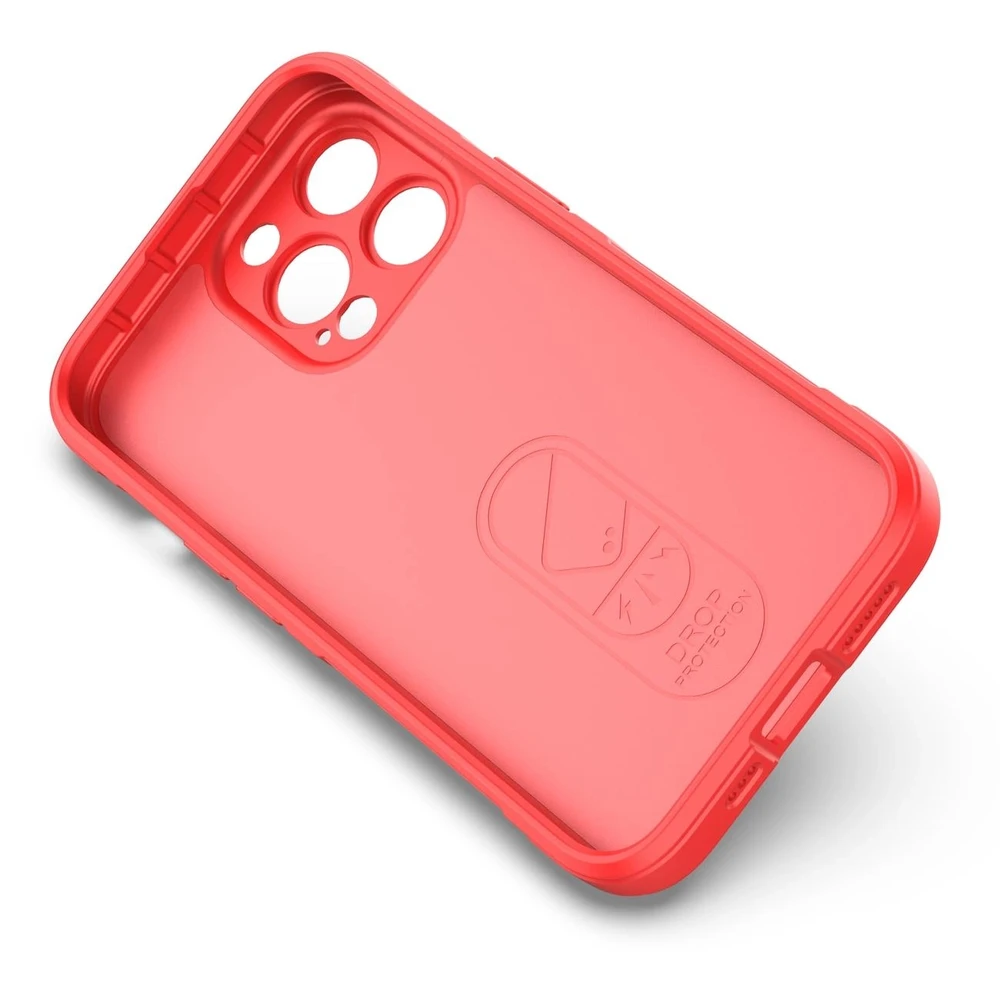 Hurtel Magic Shield dėklas skirtas iPhone 13 Pro Max, raudonas