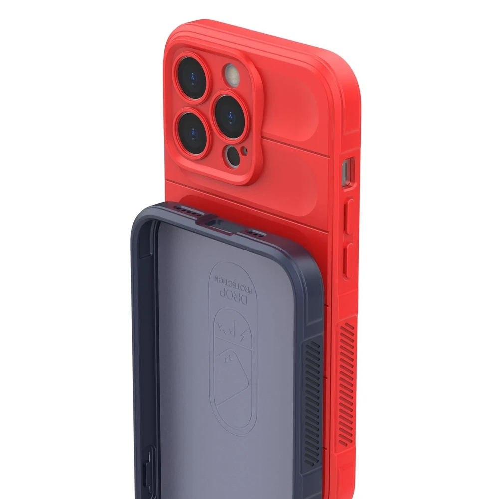 Hurtel Magic Shield dėklas skirtas iPhone 13 Pro Max, raudonas