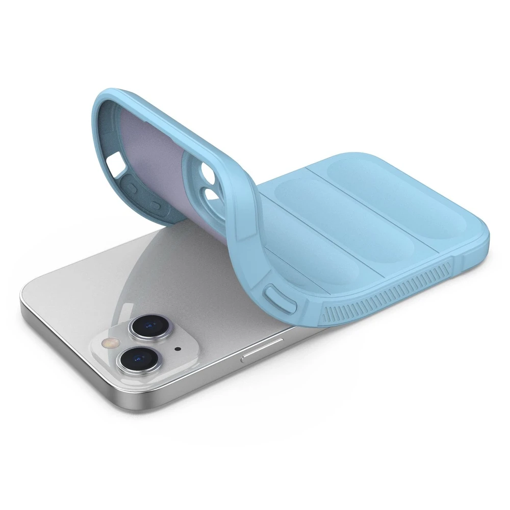 Hurtel Magic Shield dėklas skirtas iPhone 14 Plus, šviesiai mėlynas