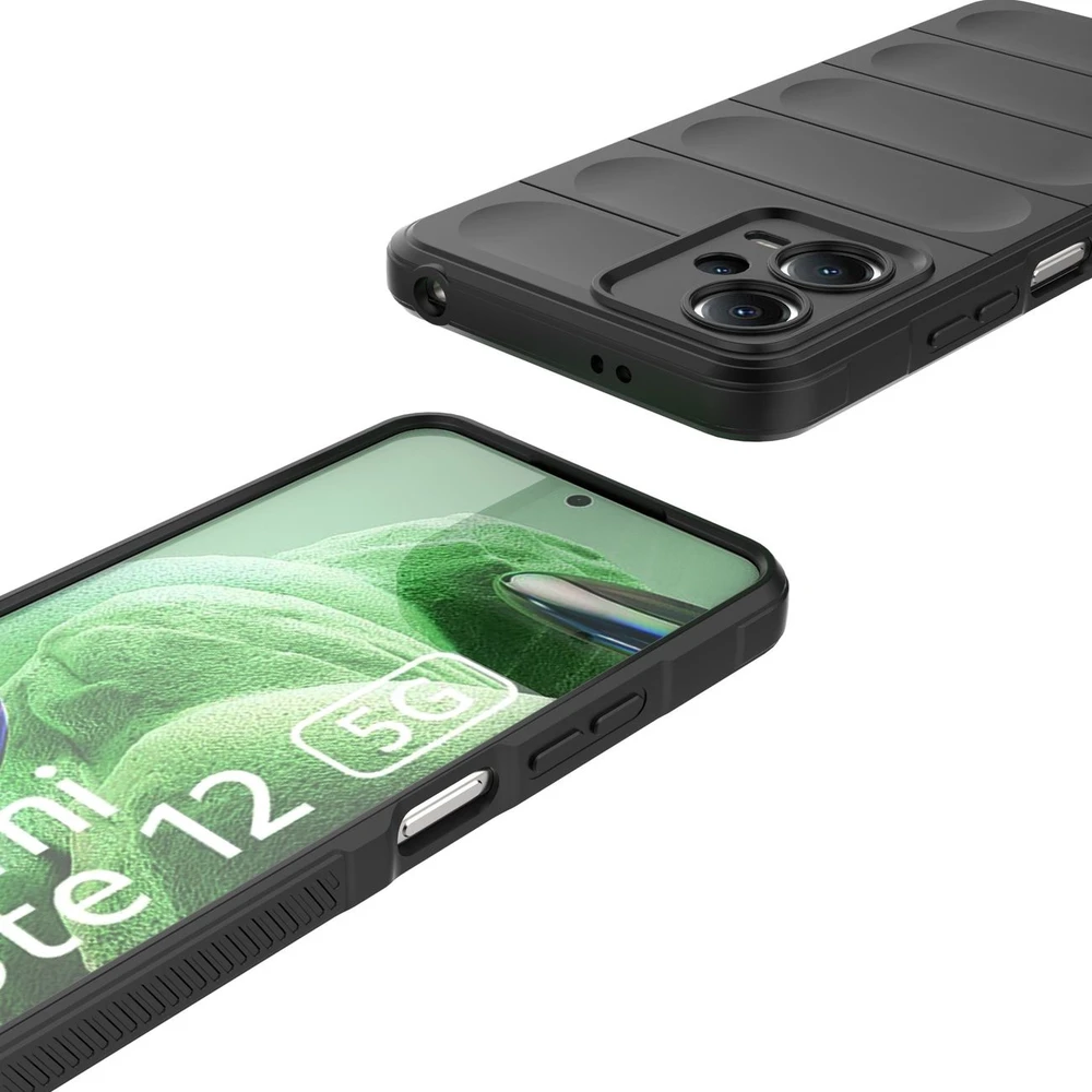 Hurtel Magic Shield Xiaomi Redmi Note 12 5G / Poco X5 5G Flexible Armor dėklas telefonui juodos spalvos