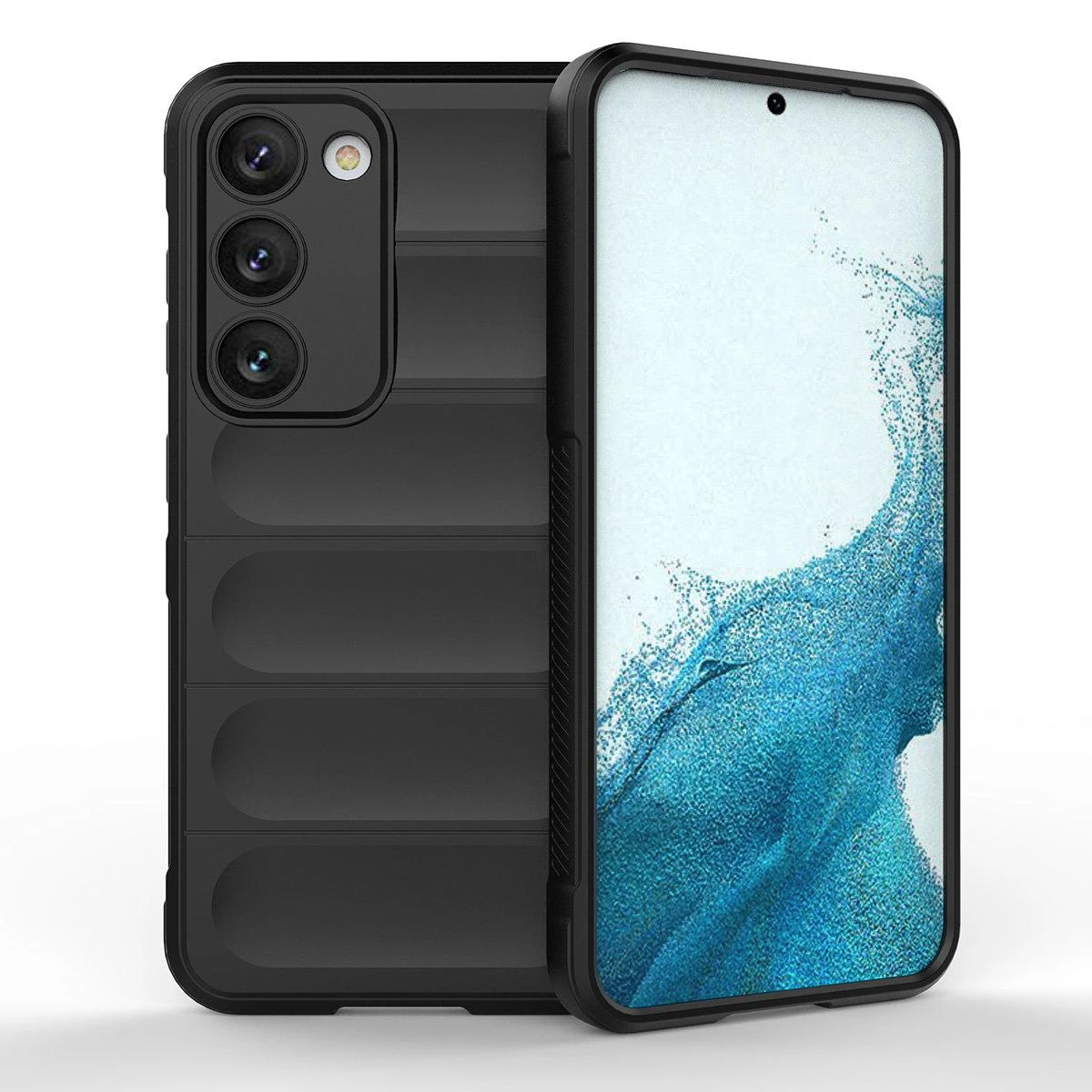 Hurtel Magic Shield dėklas skirtas Samsung Galaxy S23 +, juodas