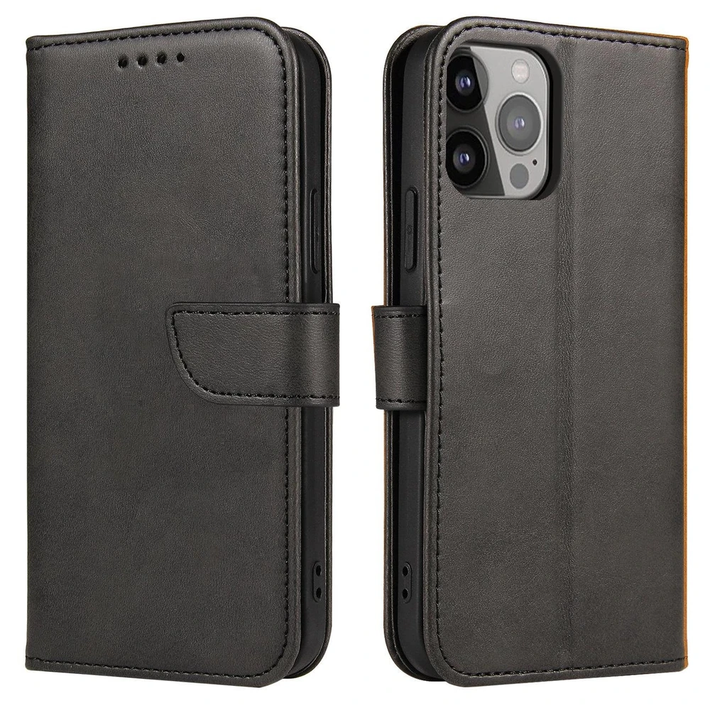 Hurtel Magnet atverčiamas dėklas skirtas Google Pixel 7, juodas