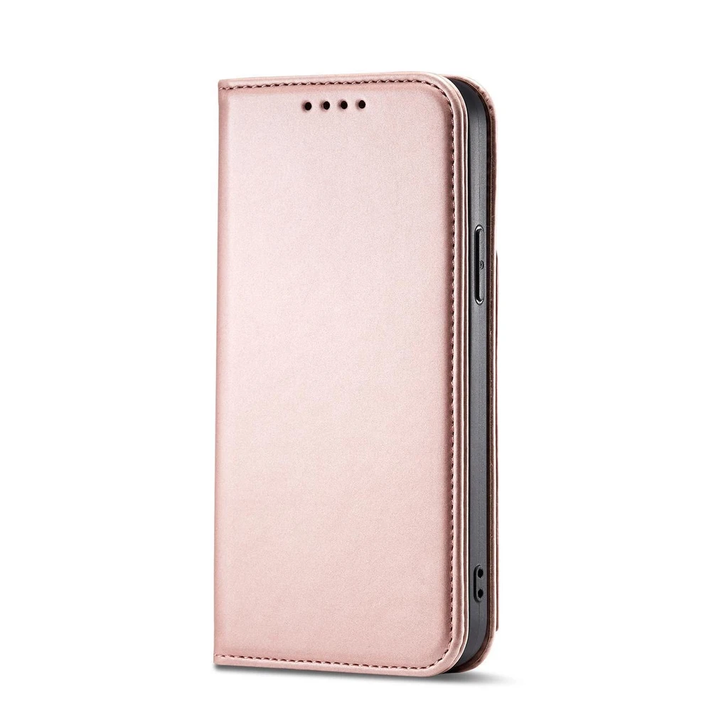 Hurtel Magnet Card dėklas skirtas iPhone 13 Pro Max, rožinis