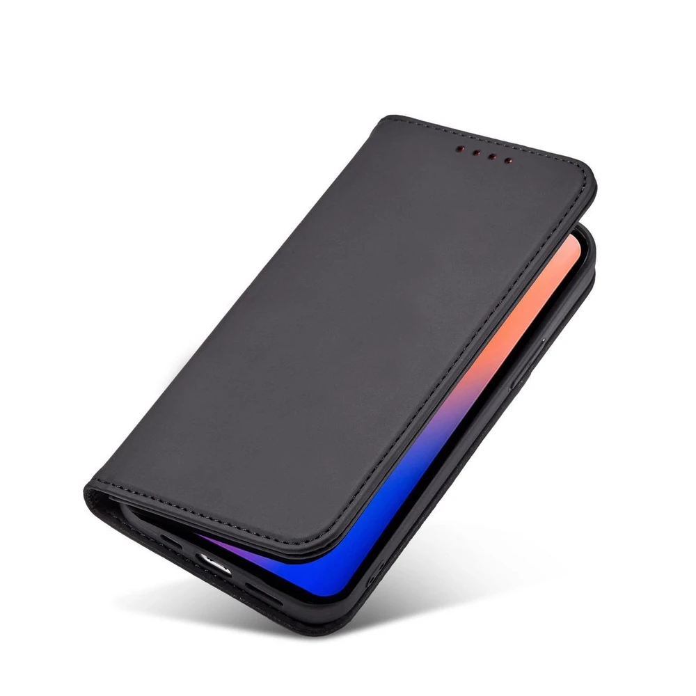 Hurtel Magnet Card dėklas skirtas iPhone 12 Pro, juodas