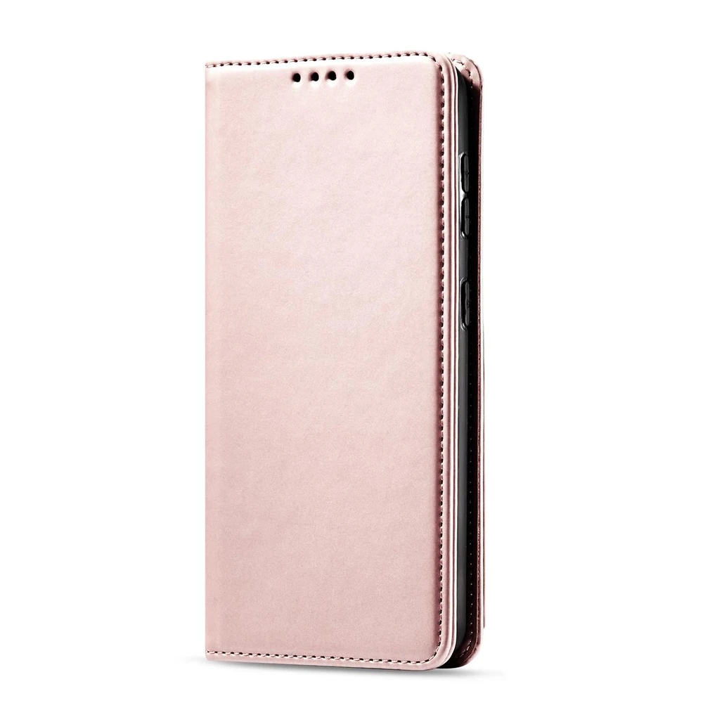 Hurtel Magnet Card dėklas skirtas Samsung Galaxy S22 + (S22 Plus), rožinis