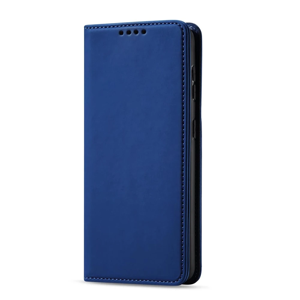 Hurtel Magnet Card dėklas skirtas Samsung Galaxy S22 + (S22 Plus), mėlynas