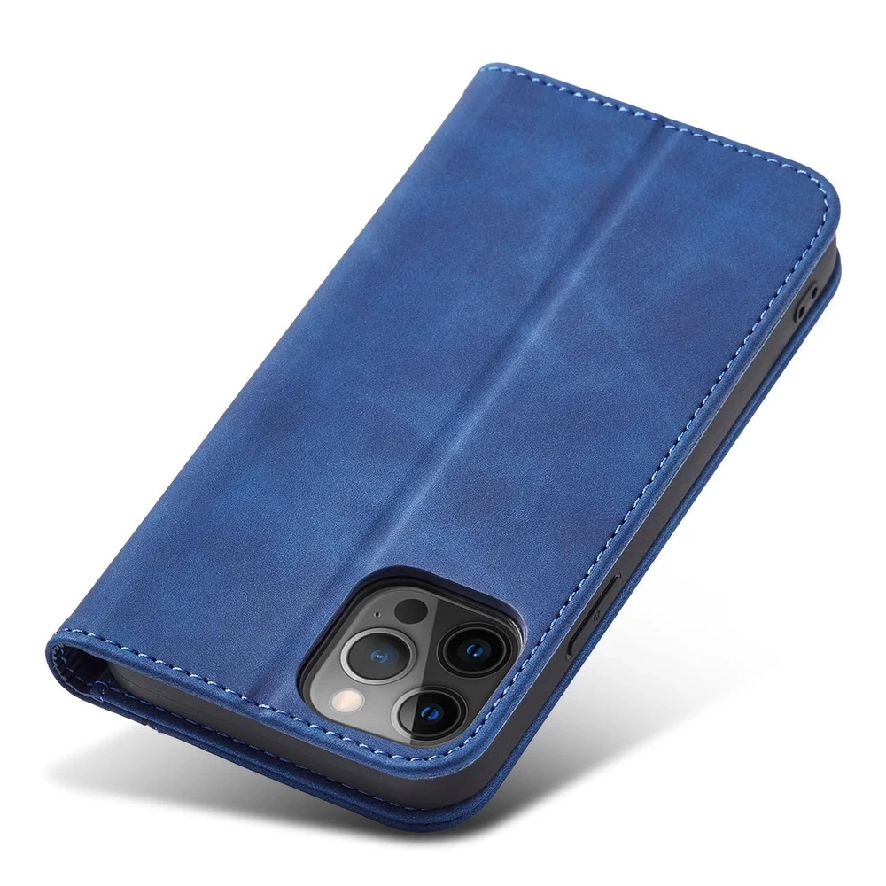 Hurtel Magnet Fancy dėklas, skirtas iPhone 12 Pro Max, mėlynas