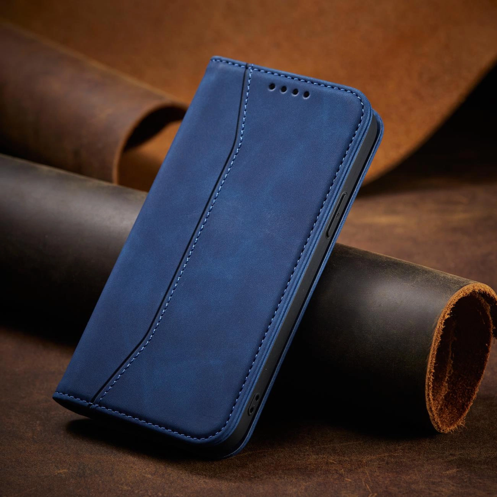 Hurtel Magnet Fancy dėklas, skirtas iPhone 13 Pro, mėlynas