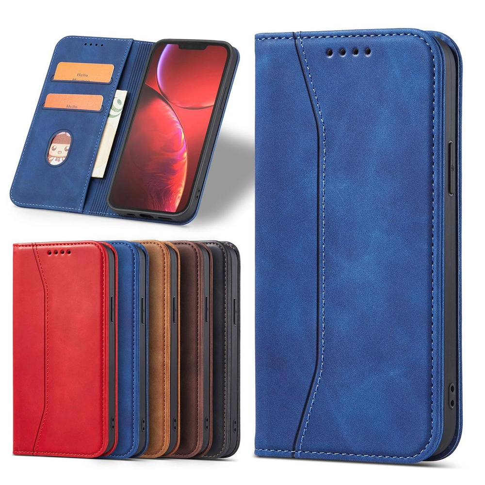 Hurtel Magnet Fancy dėklas, skirtas iPhone 13 Pro, mėlynas
