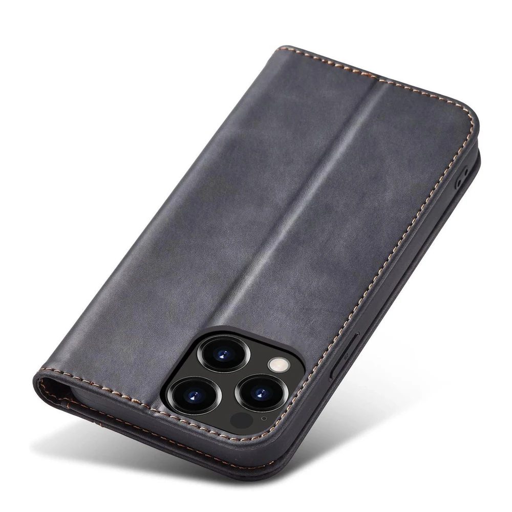 Hurtel Magnet Fancy dėklas, skirtas iPhone 14 Pro Max, juodas