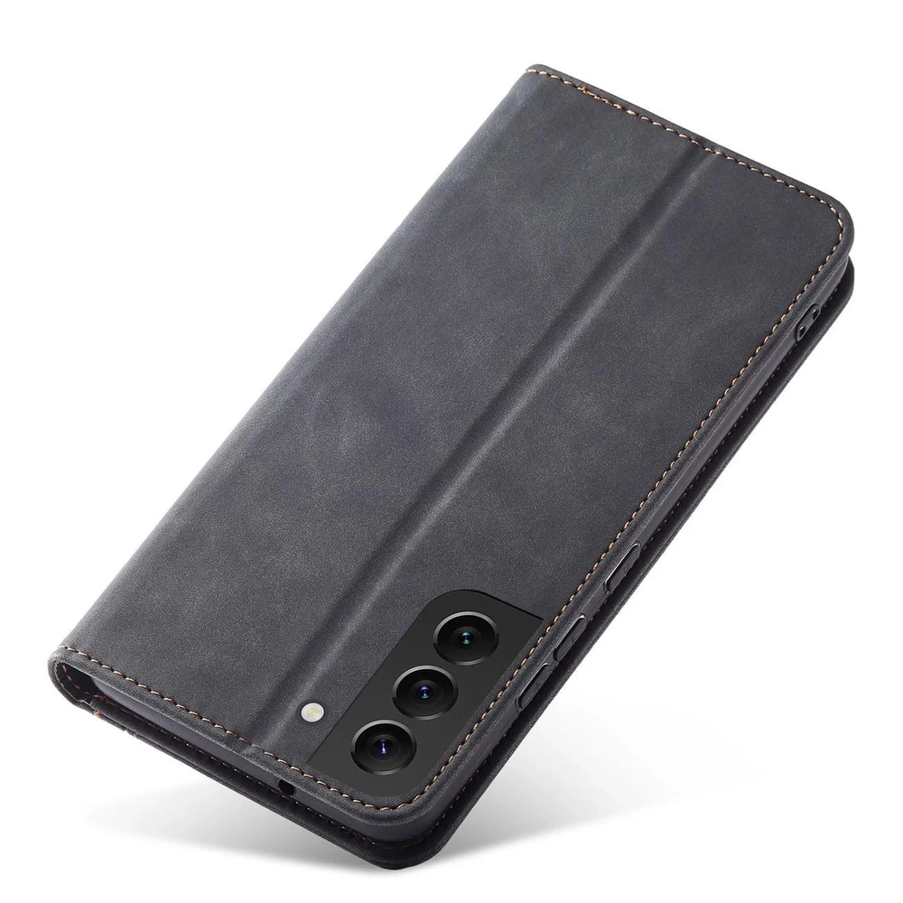 Hurtel Magnet Fancy dėklas, skirtas Samsung Galaxy S23+, juodas