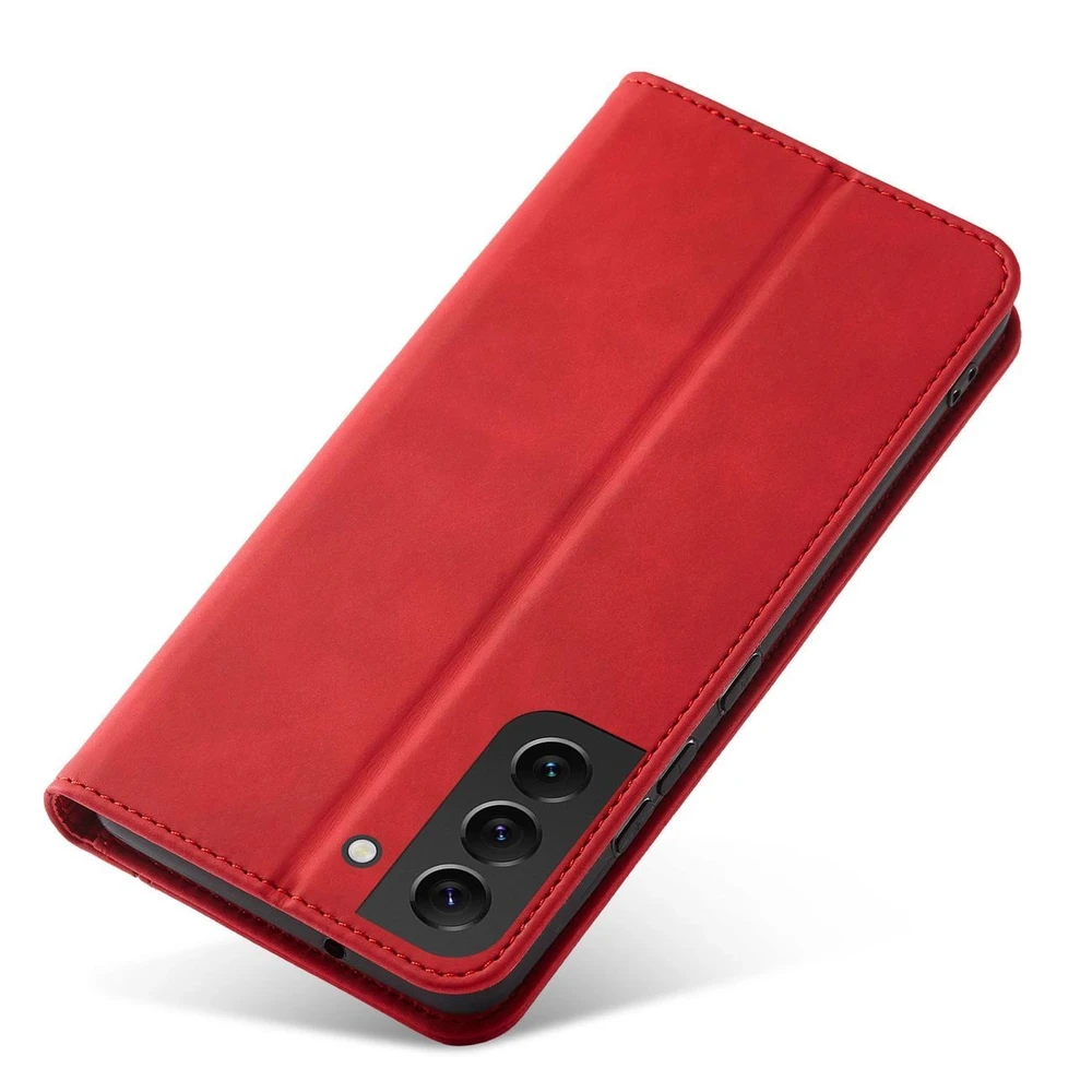 Hurtel Magnet Fancy dėklas, skirtas Samsung Galaxy S23+, raudonas
