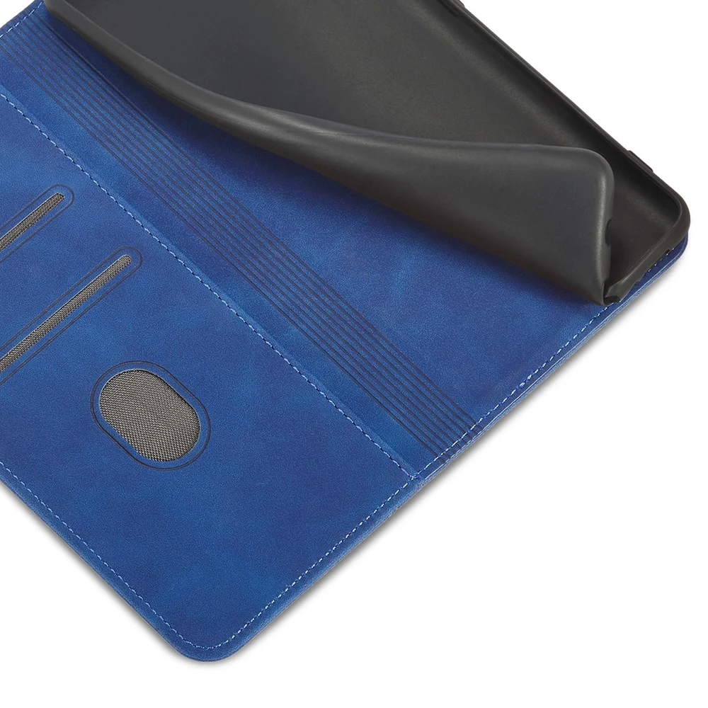 Hurtel Magnet Fancy dėklas, skirtas Samsung Galaxy S22 + (S22 Plus), mėlynas