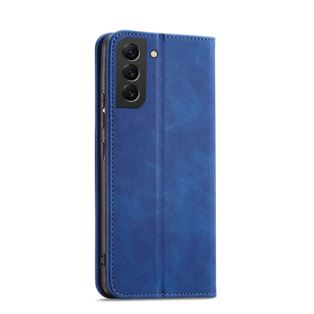 Hurtel Magnet Fancy dėklas, skirtas Samsung Galaxy S22 + (S22 Plus), mėlynas