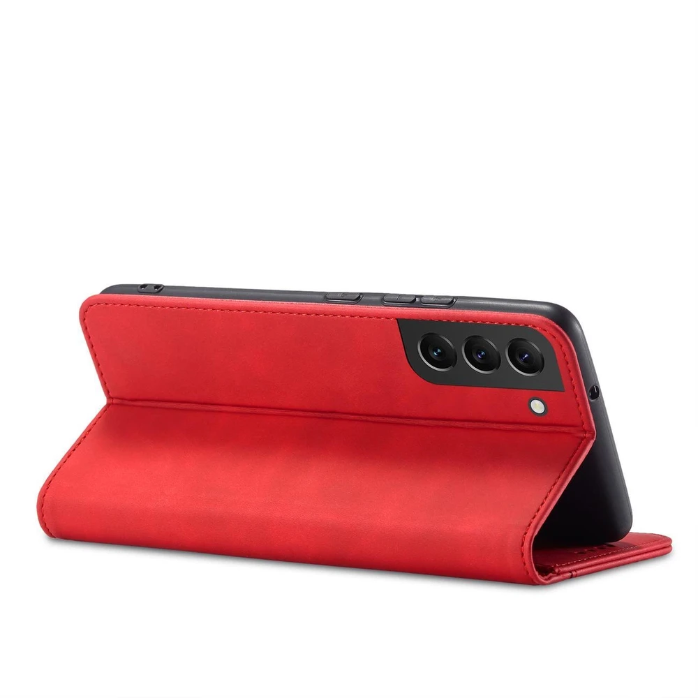 Hurtel Magnet Fancy dėklas, skirtas Samsung Galaxy S23+, raudonas