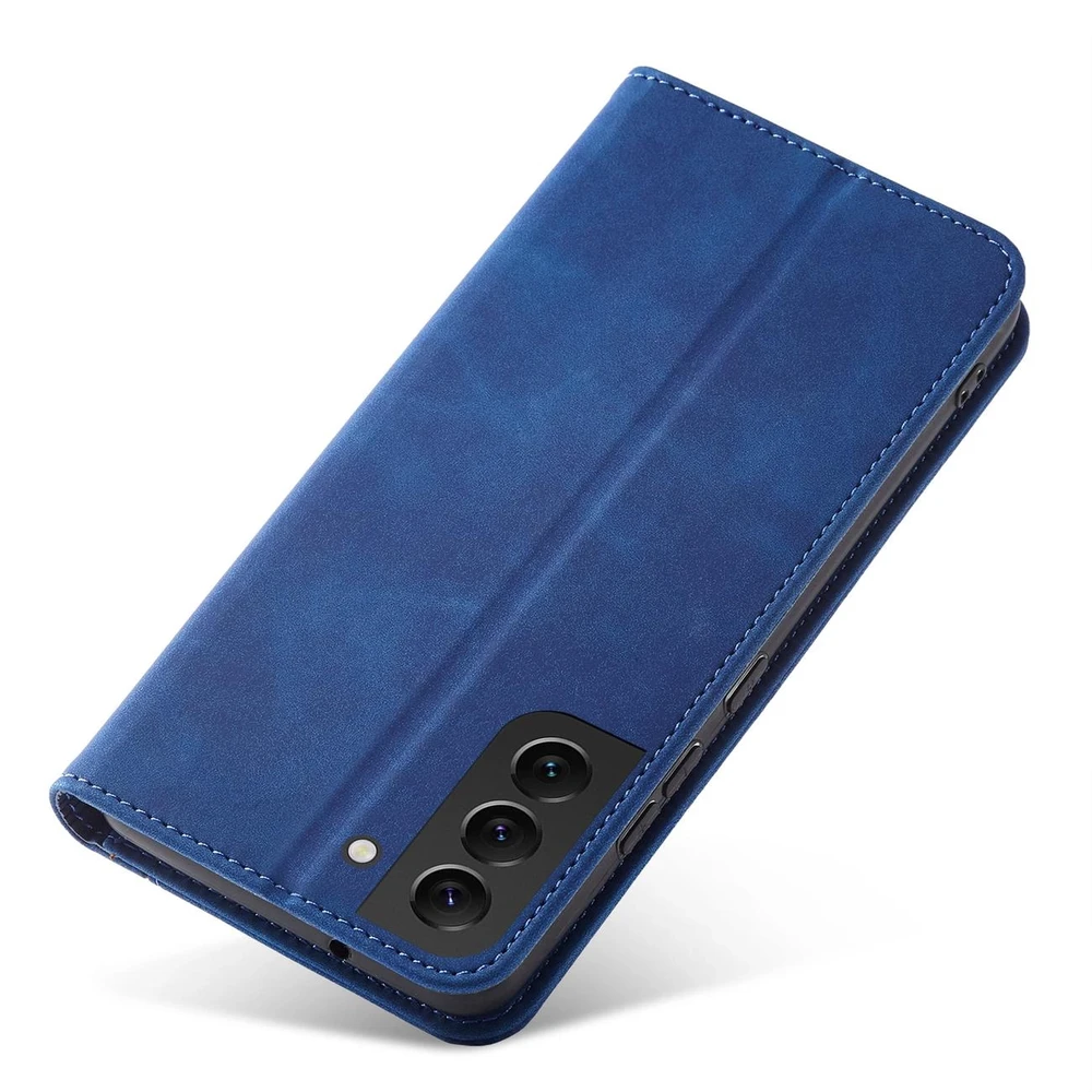 Hurtel Magnet Fancy dėklas, skirtas Samsung Galaxy S22 + (S22 Plus), mėlynas