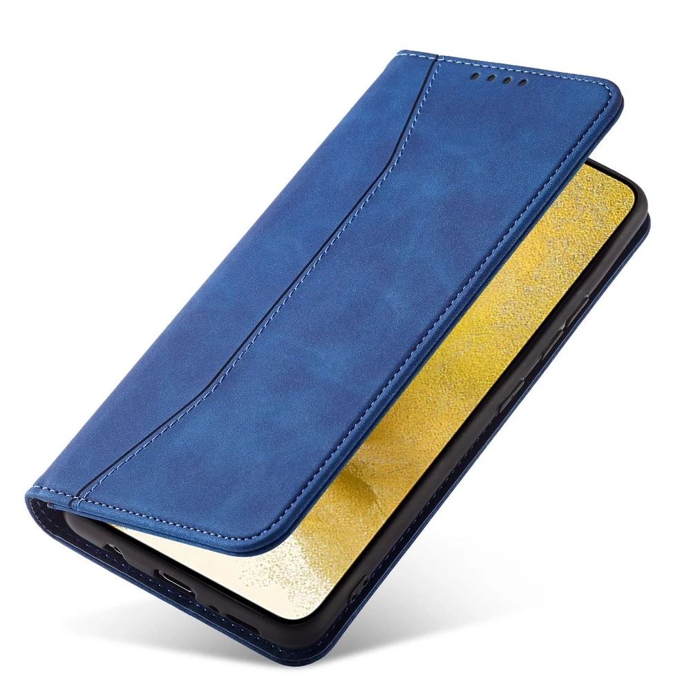 Hurtel Magnet Fancy dėklas, skirtas Samsung Galaxy S23+, mėlynas