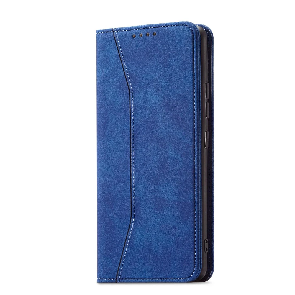 Hurtel Magnet Fancy dėklas, skirtas Samsung Galaxy S22 + (S22 Plus), mėlynas