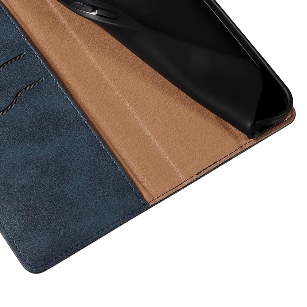 Hurtel Magnet Strap dėklas su dirželiu skirtas Samsung Galaxy S22 + (S22 Plus), mėlynas