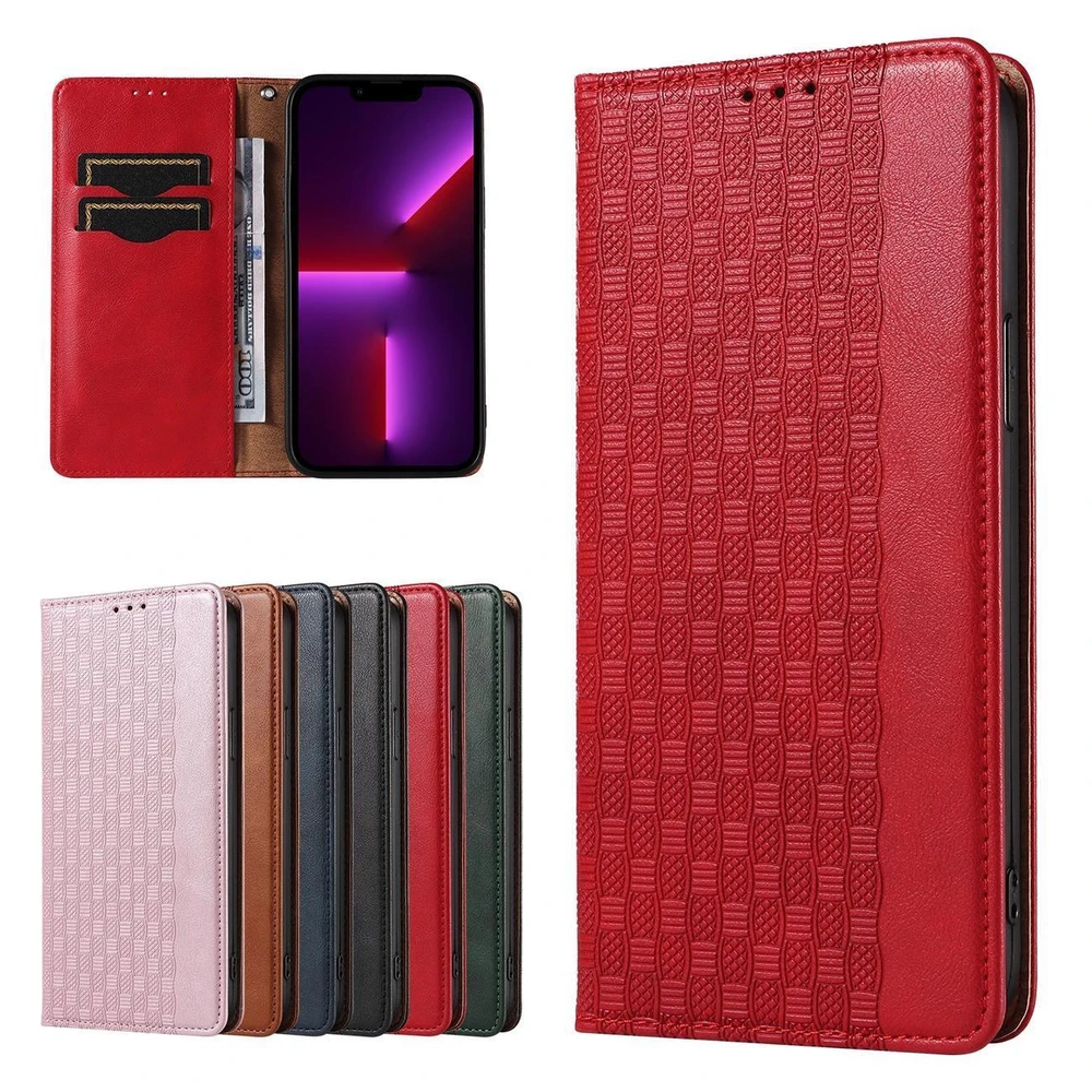 Hurtel Magnet Strap dėklas su dirželiu skirtas iPhone 14 Pro Max, raudonas