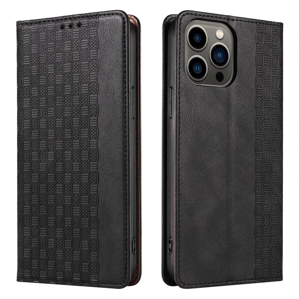 Hurtel Magnet Strap dėklas su dirželiu skirtas iPhone 12 Pro, juodas