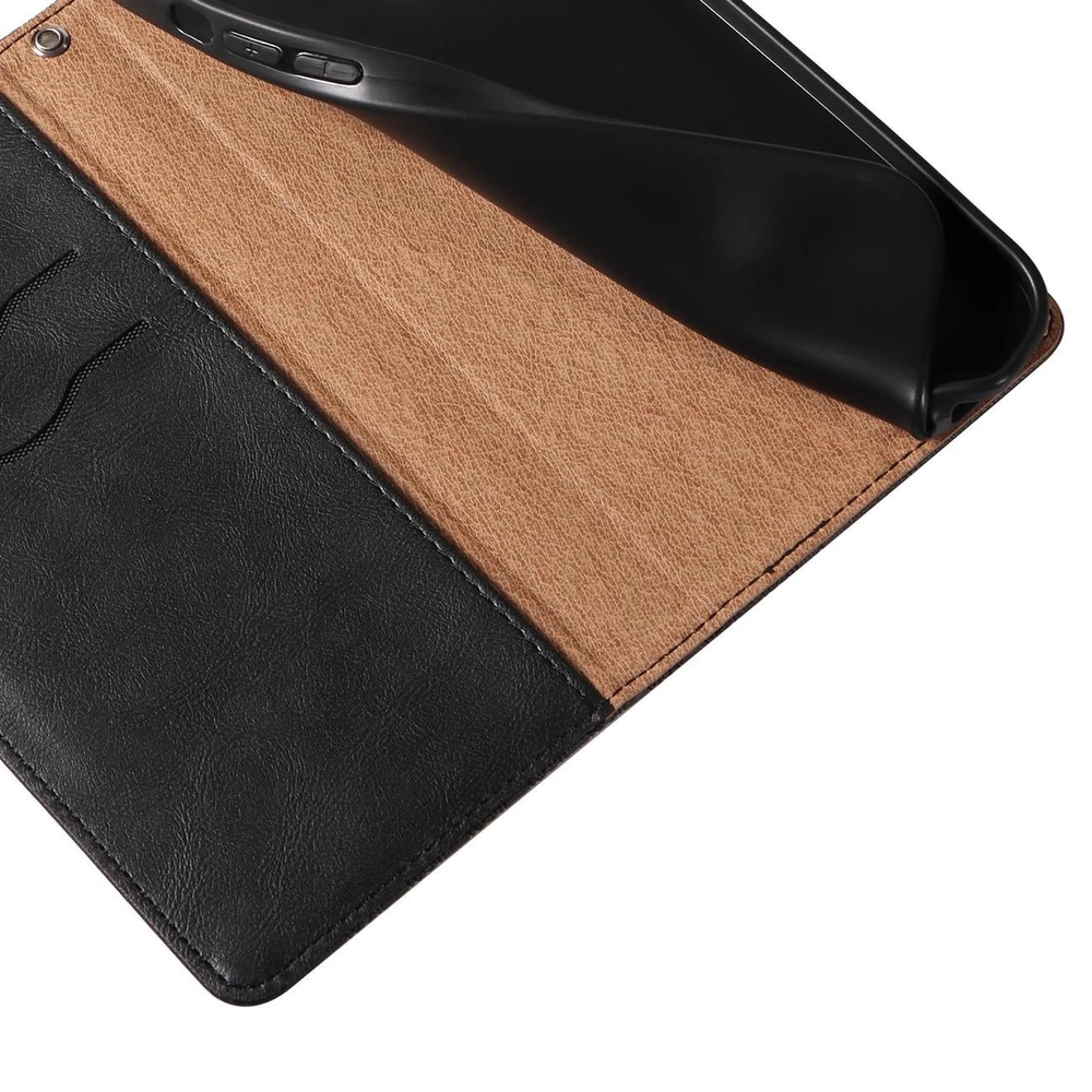 Hurtel Magnet Strap dėklas su dirželiu skirtas iPhone 13 mini, juodas