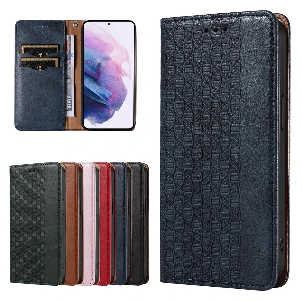 Hurtel Magnet Strap dėklas su dirželiu skirtas Samsung Galaxy S22 + (S22 Plus), mėlynas