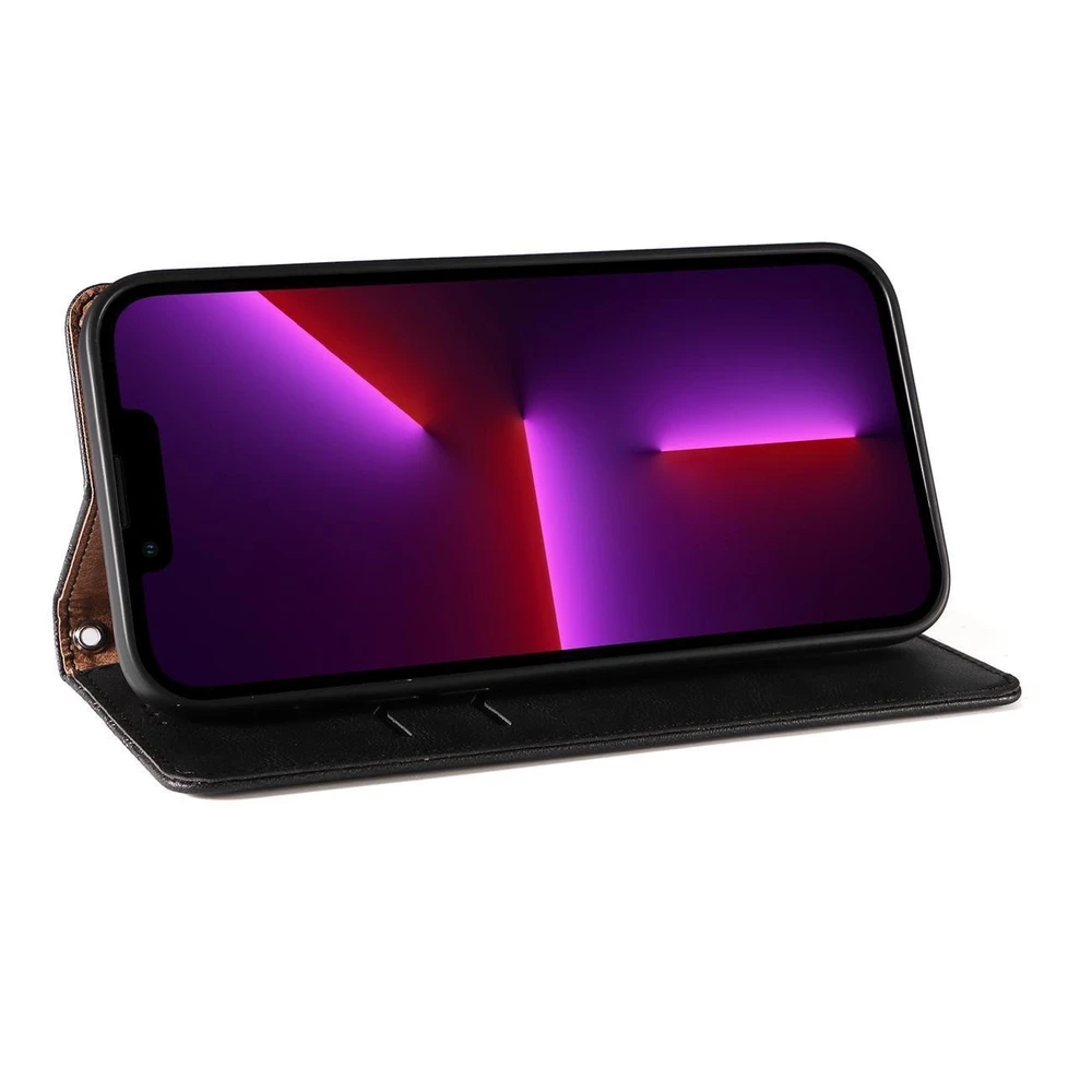 Hurtel Magnet Strap dėklas su dirželiu skirtas iPhone 14 Pro Max, juodas
