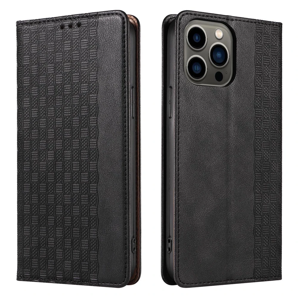 Hurtel Magnet Strap dėklas su dirželiu skirtas iPhone 14 Pro Max, juodas