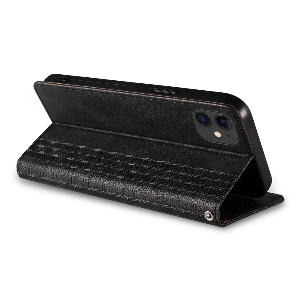 Hurtel Magnet Strap dėklas su dirželiu skirtas iPhone 13 mini, juodas