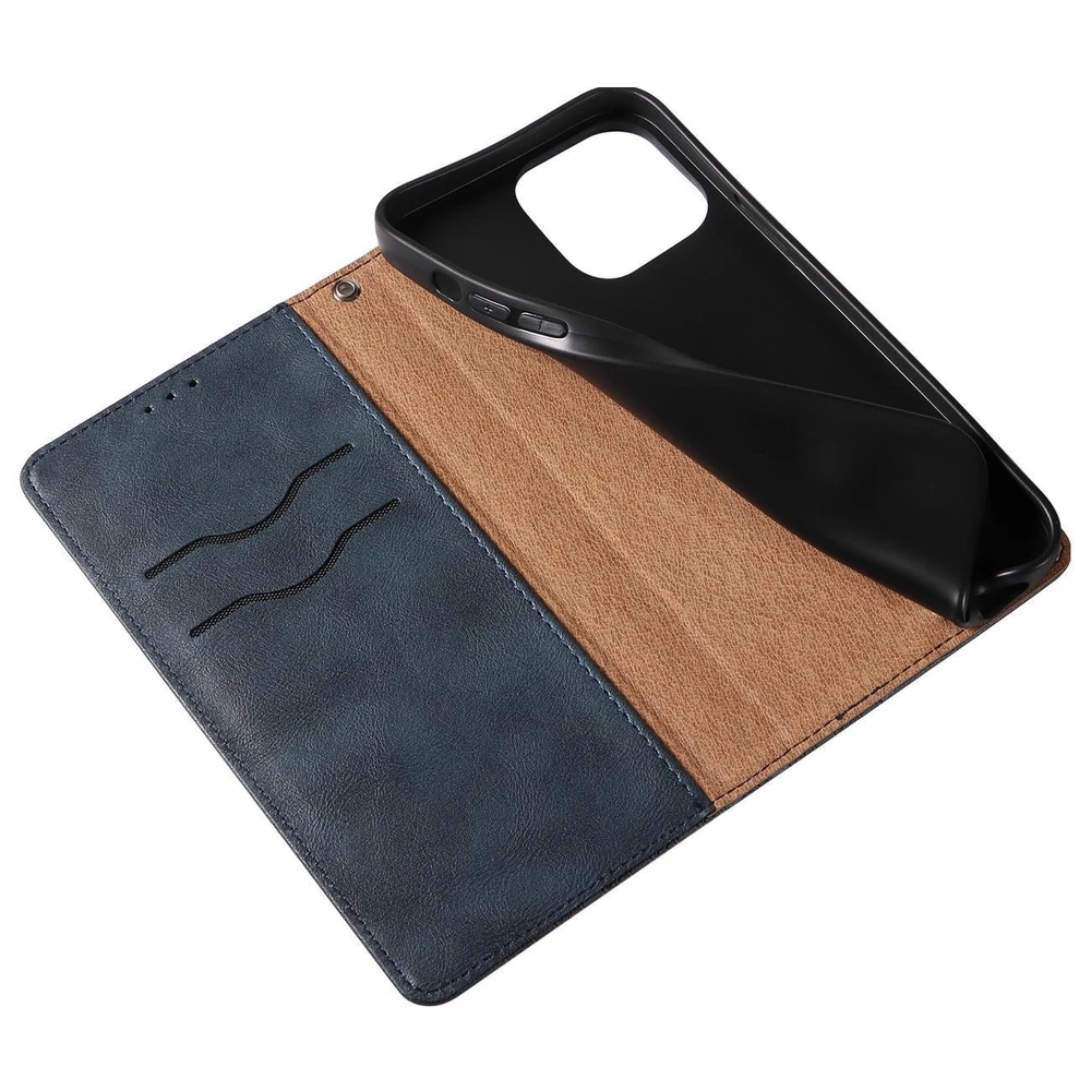 Hurtel Magnet Strap dėklas su dirželiu skirtas iPhone 14 Pro, mėlynas
