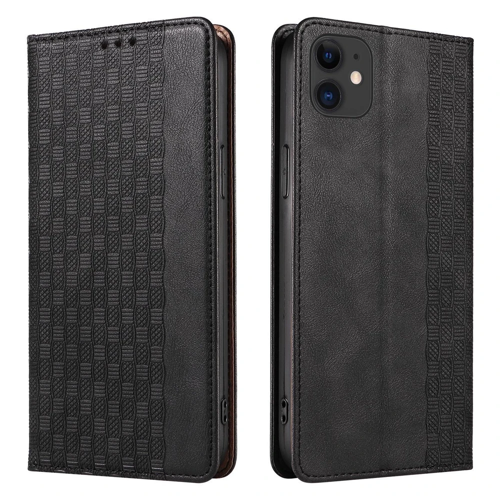 Hurtel Magnet Strap dėklas su dirželiu skirtas iPhone 13 mini, juodas
