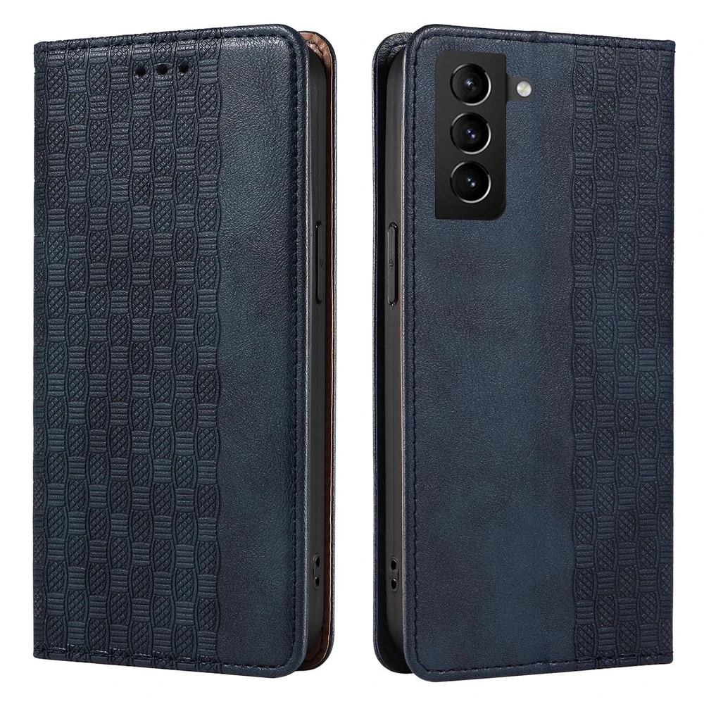Hurtel Magnet Strap dėklas su dirželiu skirtas Samsung Galaxy S22 + (S22 Plus), mėlynas