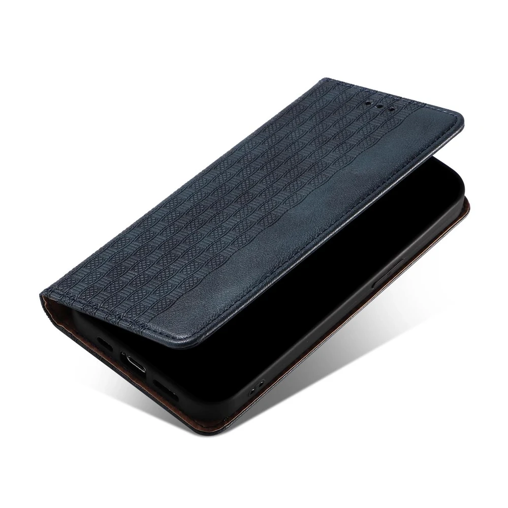 Hurtel Magnet Strap dėklas su dirželiu skirtas Samsung Galaxy S22 + (S22 Plus), mėlynas