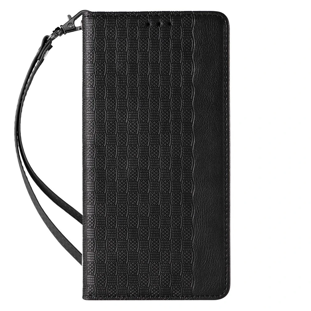 Hurtel Magnet Strap dėklas su dirželiu skirtas iPhone 14 Pro Max, juodas