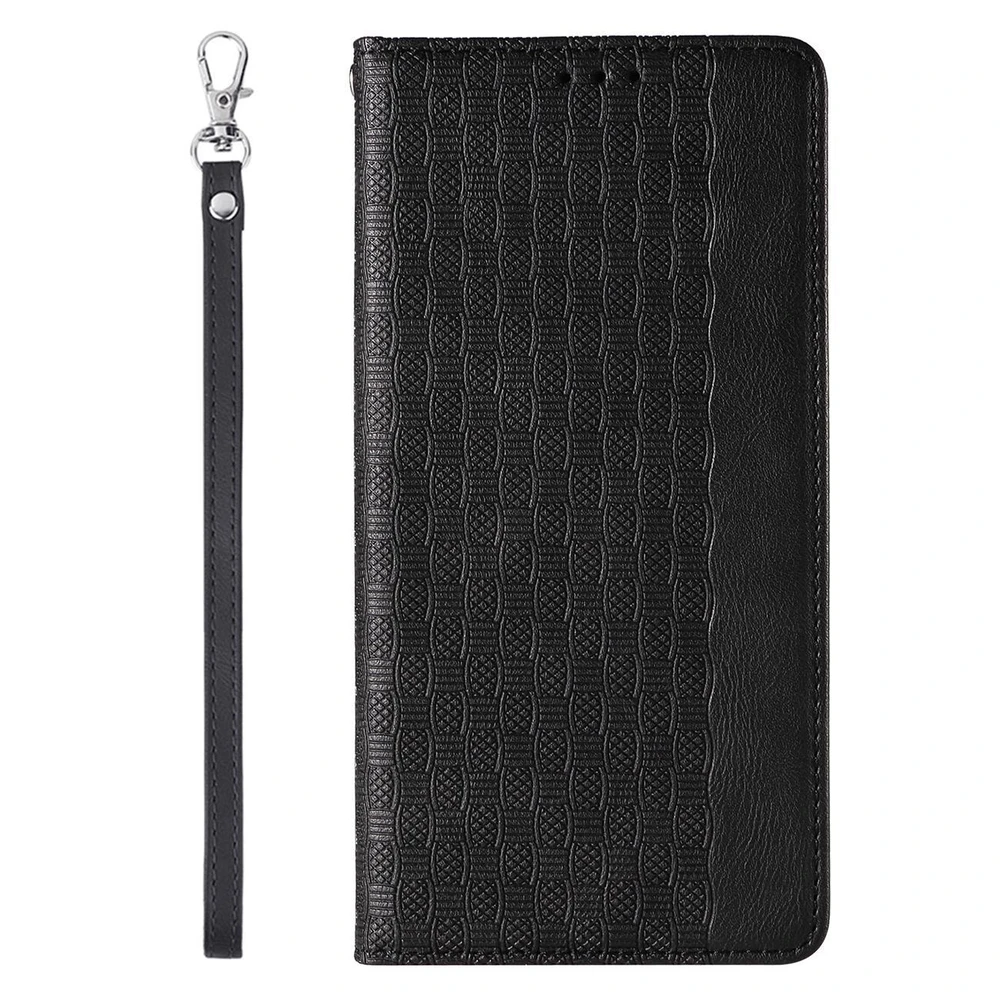 Hurtel Magnet Strap dėklas su dirželiu skirtas iPhone 12 Pro, juodas
