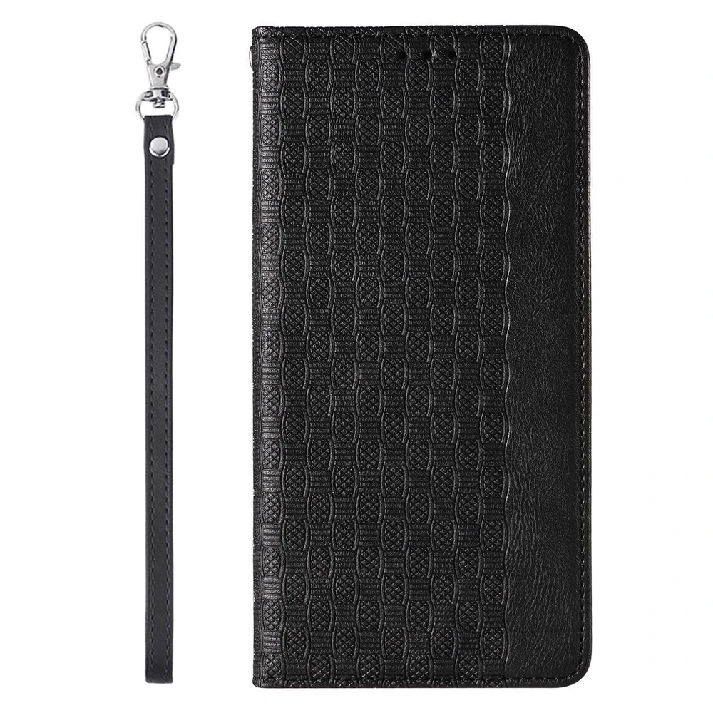 Hurtel Magnet Strap dėklas su dirželiu skirtas iPhone 13 Pro, juodas