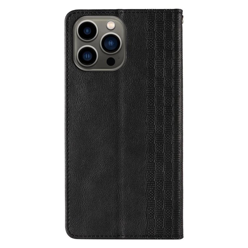 Hurtel Magnet Strap dėklas su dirželiu skirtas iPhone 13 Pro, juodas